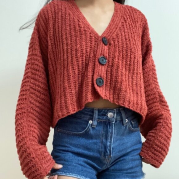Urban Outfitters Sweaters - Urban Outfitters Cropped Cardigan